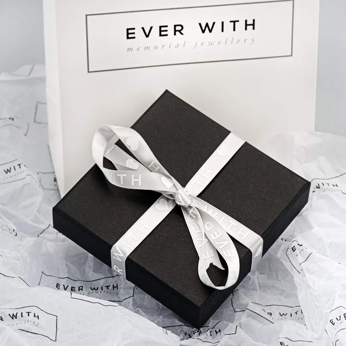 Necklaces EverWith EverWith Engraved Tree of Life Discreet Messaging Memorial Handwriting Pendant