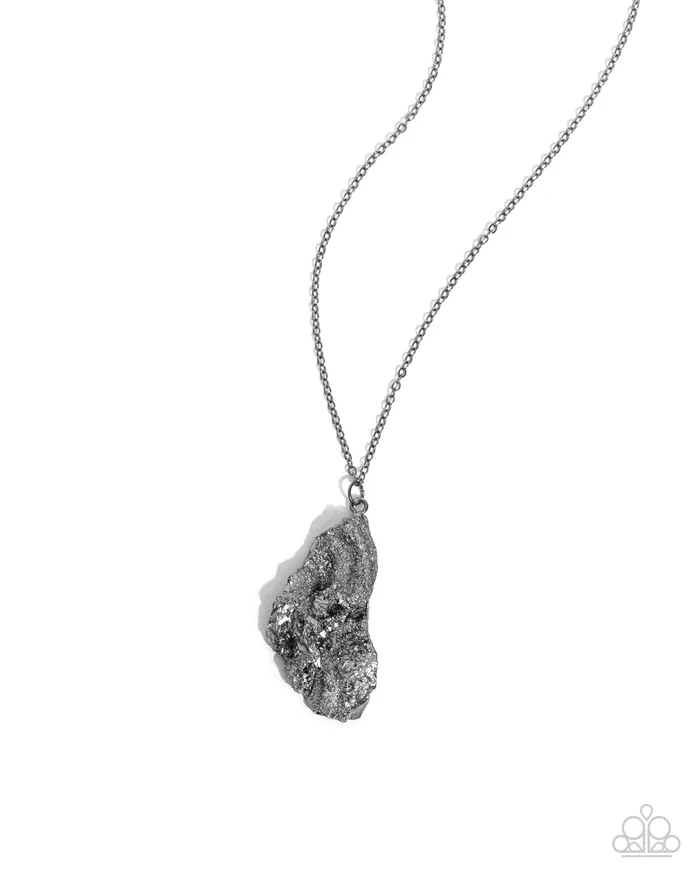 Necklaces Experimental Echo Black Necklace Jewelry by Bretta Paparazzi Accessories