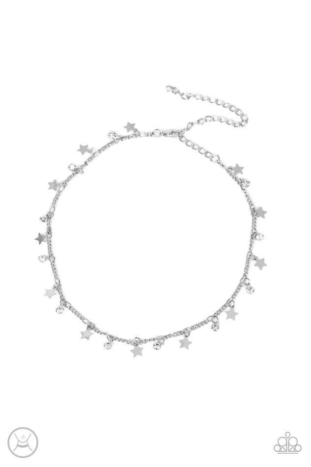 Necklaces Little Lady Liberty White Necklace Jewelry by Bretta Paparazzi Accessories