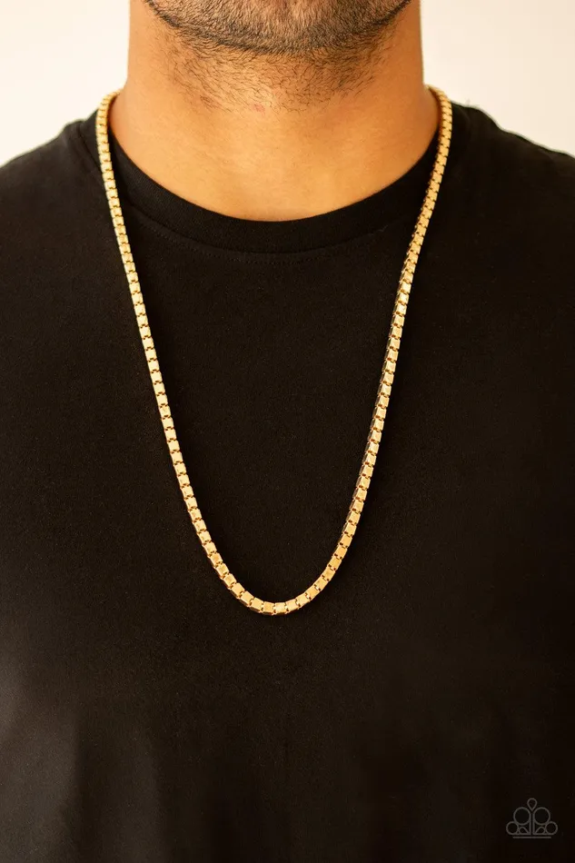 Necklaces Paparazzi Accessories Boxed In Gold Necklace Jewelry by Bretta