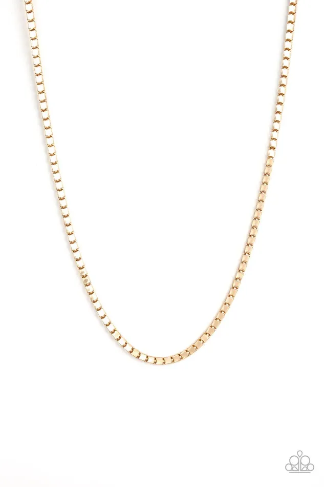 Necklaces Paparazzi Accessories Boxed In Gold Necklace Jewelry by Bretta