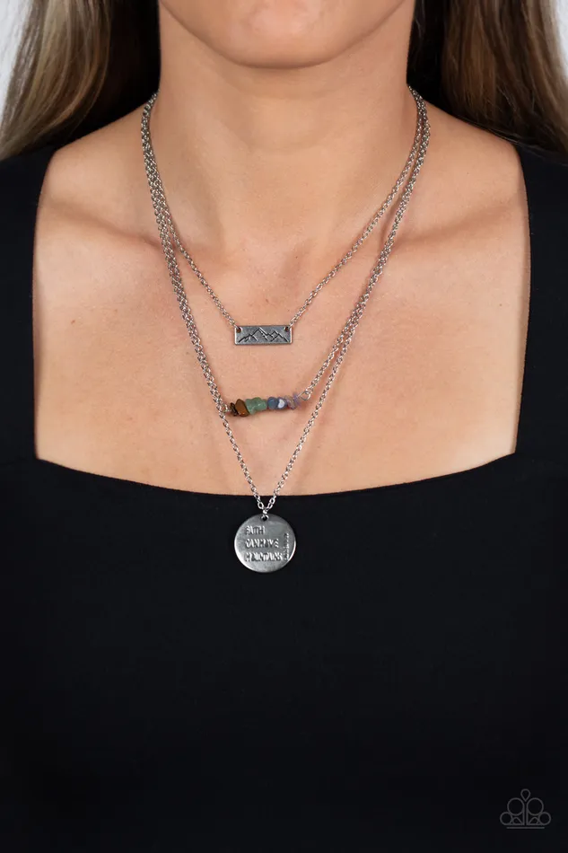Necklaces Paparazzi Accessories Miracle Mountains Multi Necklace Jewelry by Bretta