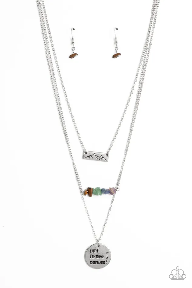 Necklaces Paparazzi Accessories Miracle Mountains Multi Necklace Jewelry by Bretta