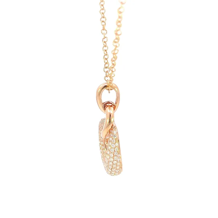 Necklaces YaninaCo Jewelry Rose Gold Diamond Pendant