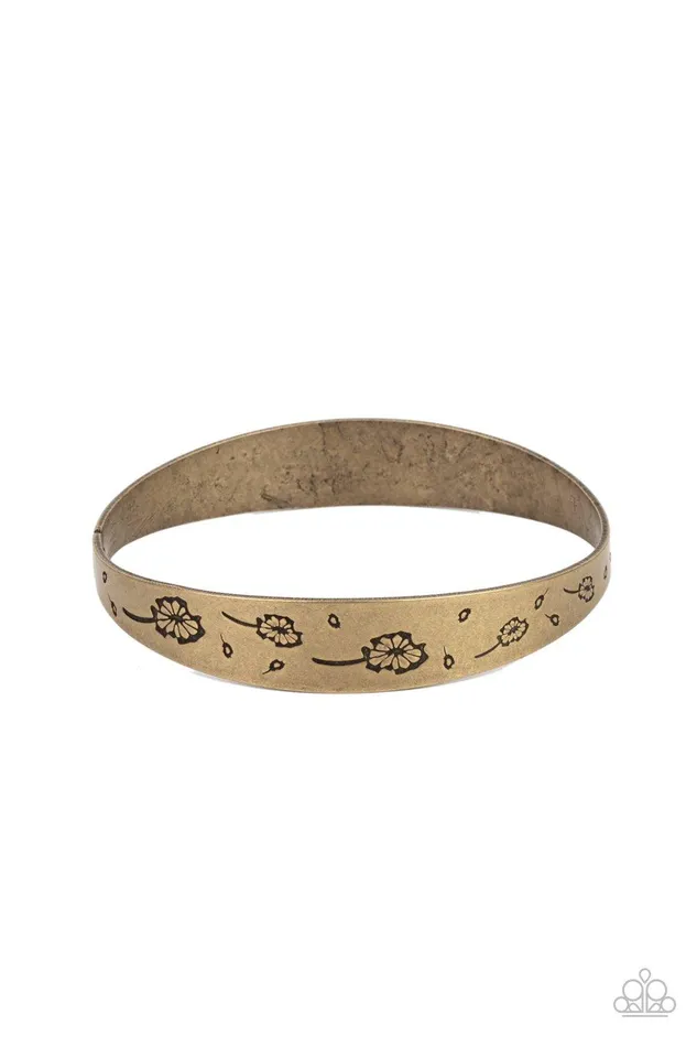 Paparazzi Accessories Bracelets Dandelion Dreamland Brass Bracelet Jewelry By Bretta