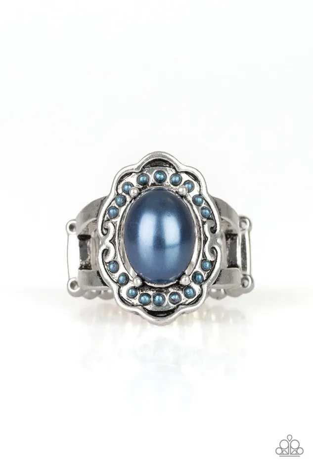 Paparazzi Accessories Metro Marina Blue Ring Jewelry by Bretta Rings
