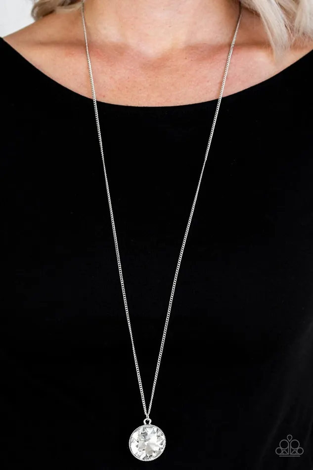 Paparazzi Accessories Necklaces Dauntless Diva White Necklace Jewelry by Bretta Paparazzi Accessories Necklaces Dauntless Diva White Necklace Jewelry by Bretta