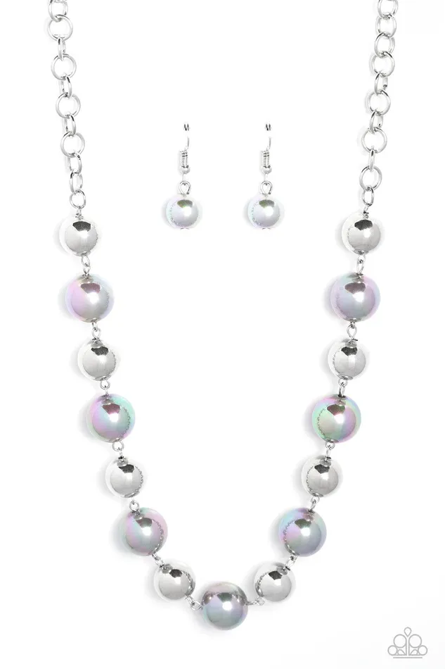 Paparazzi Accessories Necklaces Dreamscape Escape Silver Necklace Jewelry by Bretta