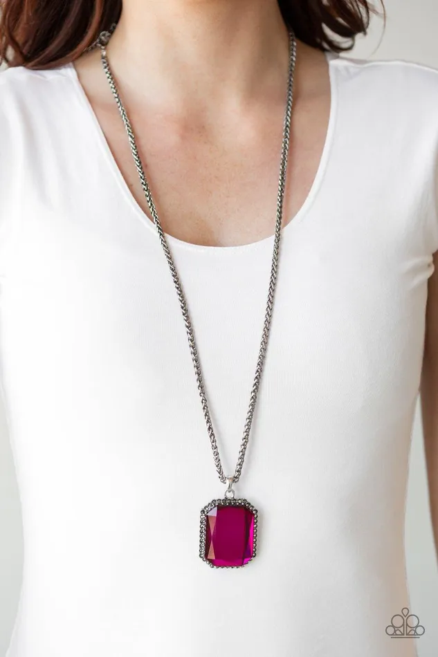 Paparazzi Accessories Necklaces Let Your HEIR Down Pink Necklace Jewelry By Bretta Paparazzi Accessories Necklaces Let Your HEIR Down Pink Necklace Jewelry By Bretta