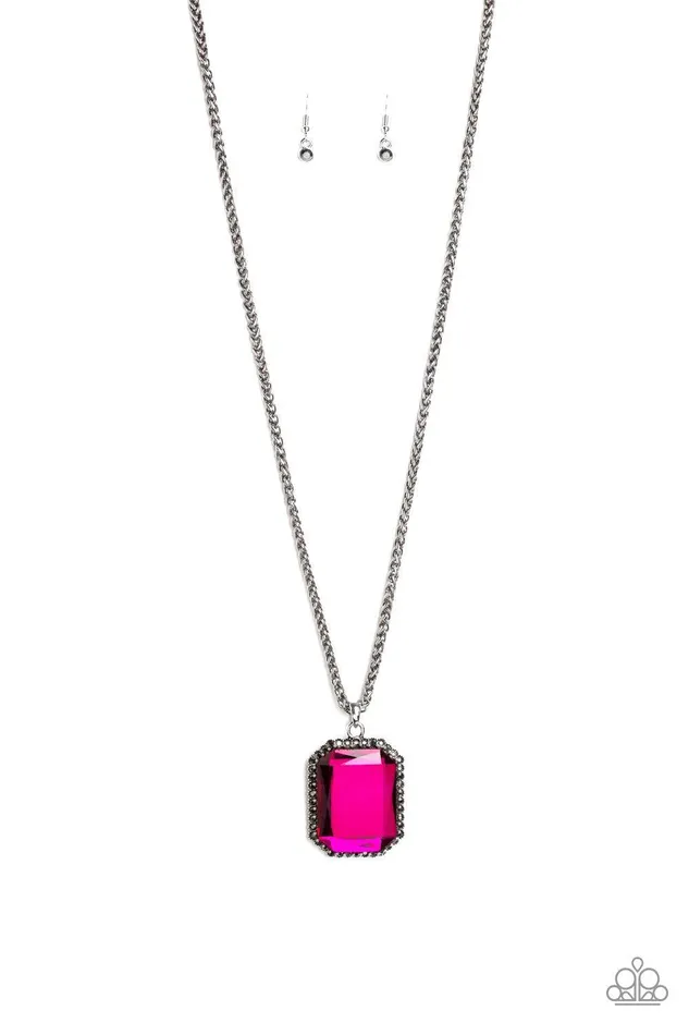 Paparazzi Accessories Necklaces Let Your HEIR Down Pink Necklace Jewelry By Bretta