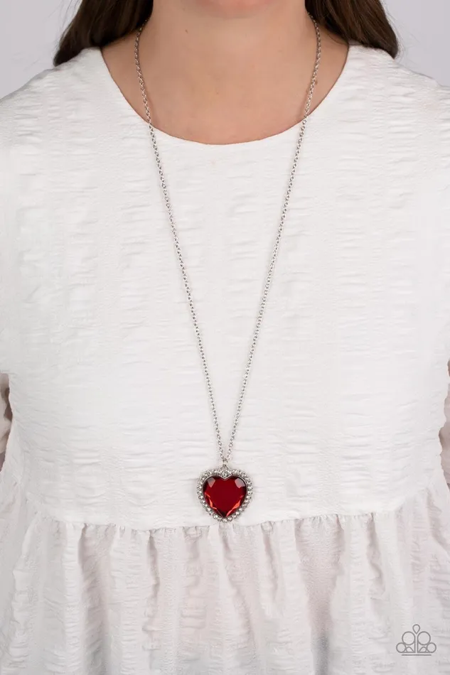 Prismatically Twitterpated Red Necklace Jewelry by Bretta Paparazzi Accessories Necklaces Prismatically Twitterpated Red Necklace Jewelry by Bretta Paparazzi Accessories Necklaces