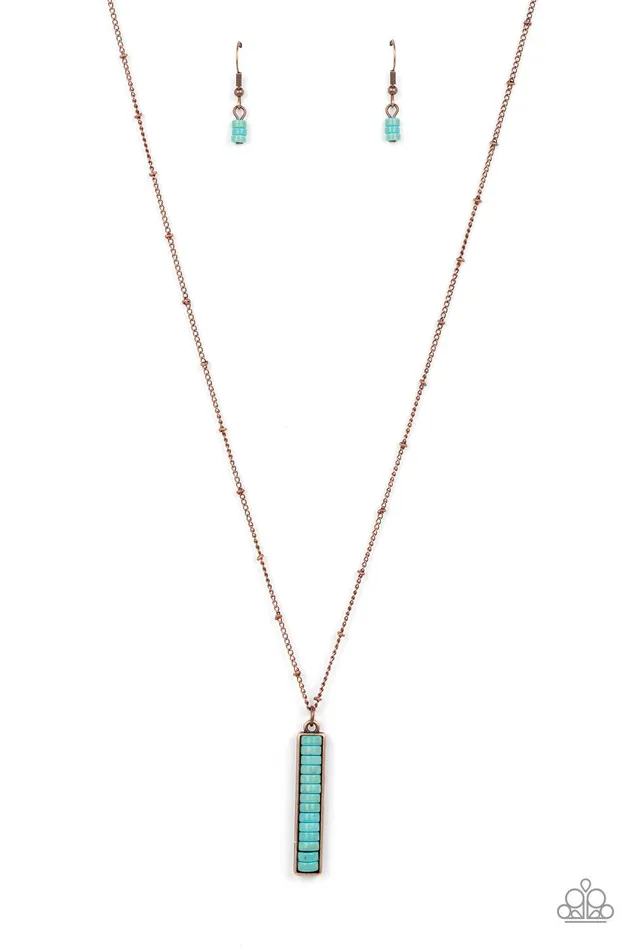 Rural Regeneration Copper Necklace Jewelry by Bretta Paparazzi Accessories Necklaces