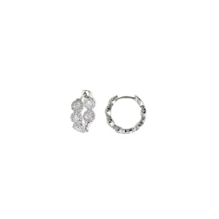 Salvatore Plata Wedding Womens Silver Earrings Rings with Zircons Salvatore Plata Earrings Salvatore Plata Wedding Womens Silver Earrings Rings with Zircons Salvatore Plata Earrings