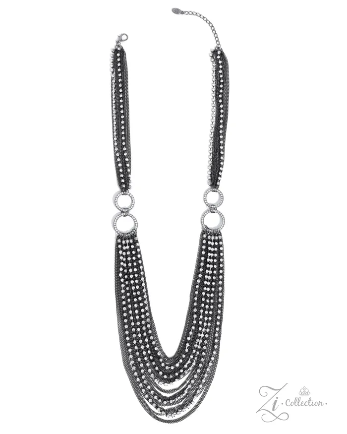 The Janet Black Necklace Zi Collection 2024 Jewelry by Bretta Paparazzi Accessories Necklaces