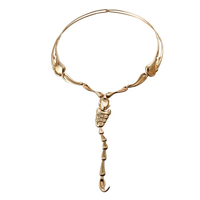 Tiffany Co Necklaces Tiffany Co Elsa Peretti Gold Scorpion Necklace