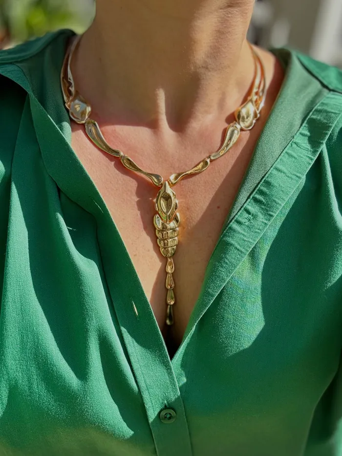 Tiffany Co Necklaces Tiffany Co Elsa Peretti Gold Scorpion Necklace